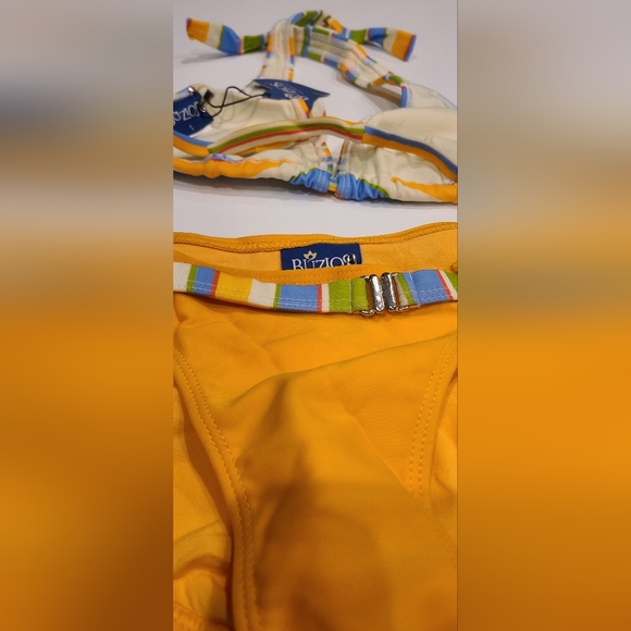 Buzios Brazilian Stripe 2pc Bikini Set - Picture 3 of 11